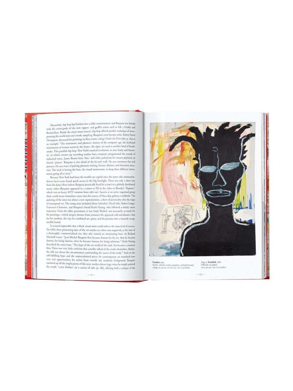 Album Basquiat, Papier, twarda okładka, Basquiat, S 16 x W 22 cm