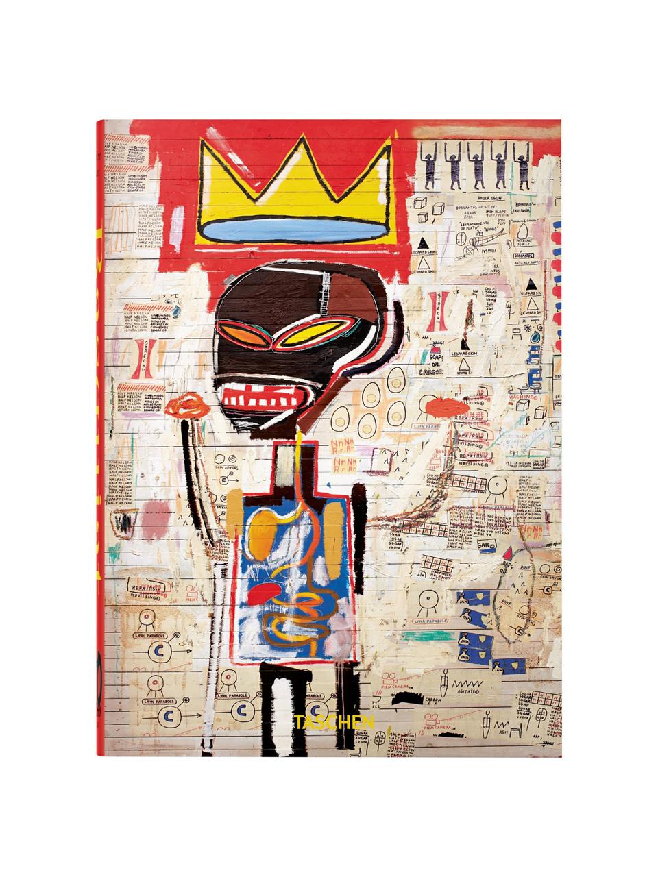 Geïllustreerd boek Basquiat, Papier, hardcover, Basquiat, B 16 x H 22 cm