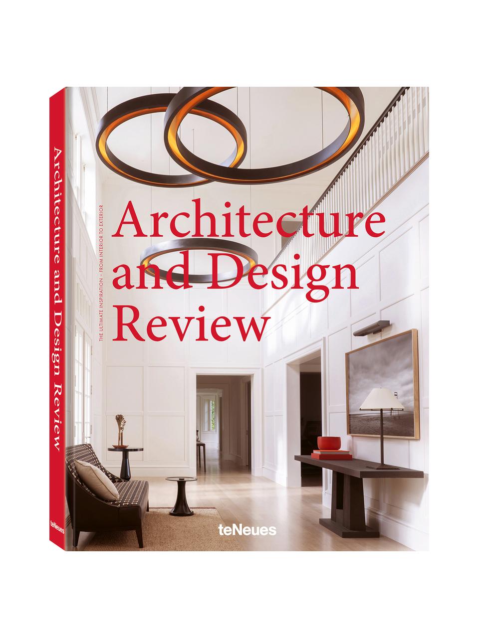 Ilustrovaná kniha Architecture and Design Review, Papír, Růžová, D 31 cm, Š 25 cm