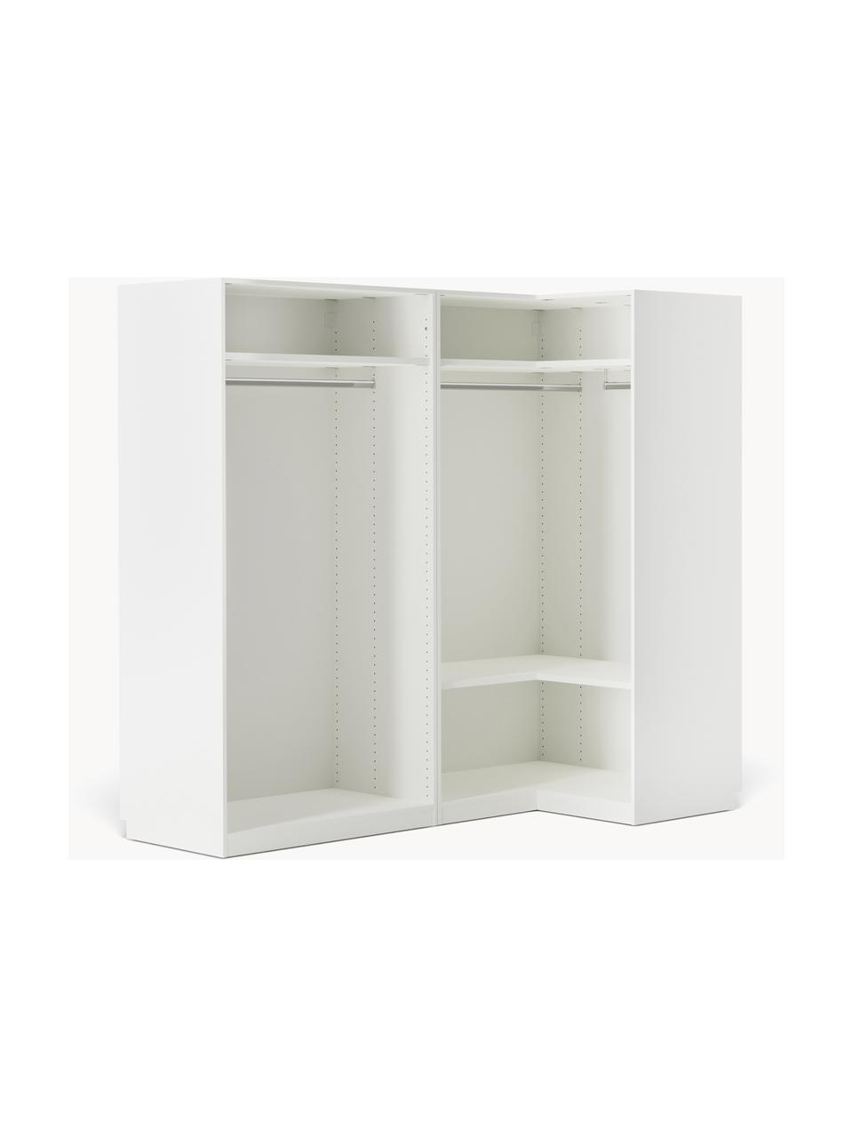 Armoire d'angle modulaire Charlotte, larg. 215 cm, plusieurs variantes, Beige, Basic Interior : larg. 215 x haut. 200 cm, avec module d'angle