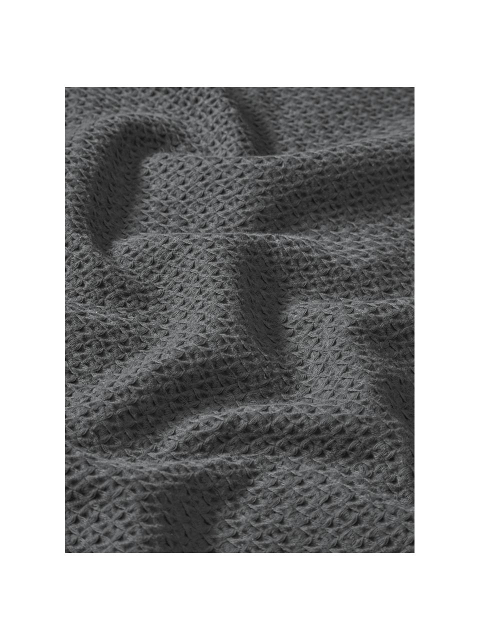 Waffelpiqué-Tagesdecke Levana, 100% Baumwolle
 
Das in diesem Produkt verwendete Material ist schadstoffgeprüft und zertifiziert nach OEKO-TEX Standard 100 – Textile by OEKO-TEX® , CITEVE, 5763CIT., Dunkelgrau, B 180 x L 250 cm