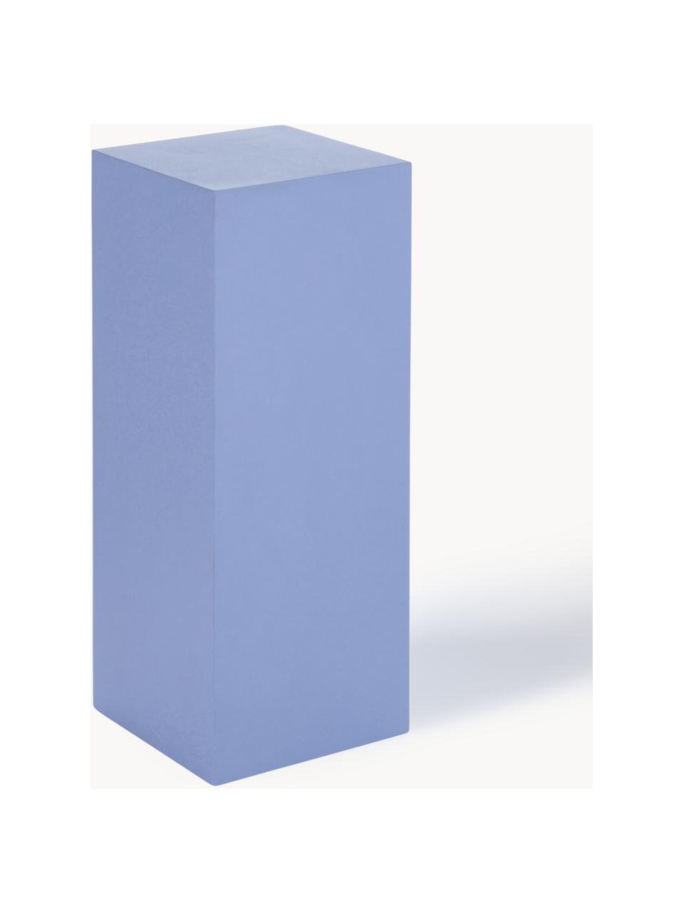 Dekorativní sloup Smash, dřevovláknitá deska střední hustoty (MDF), Modrá, Š 20 cm, V 50 cm