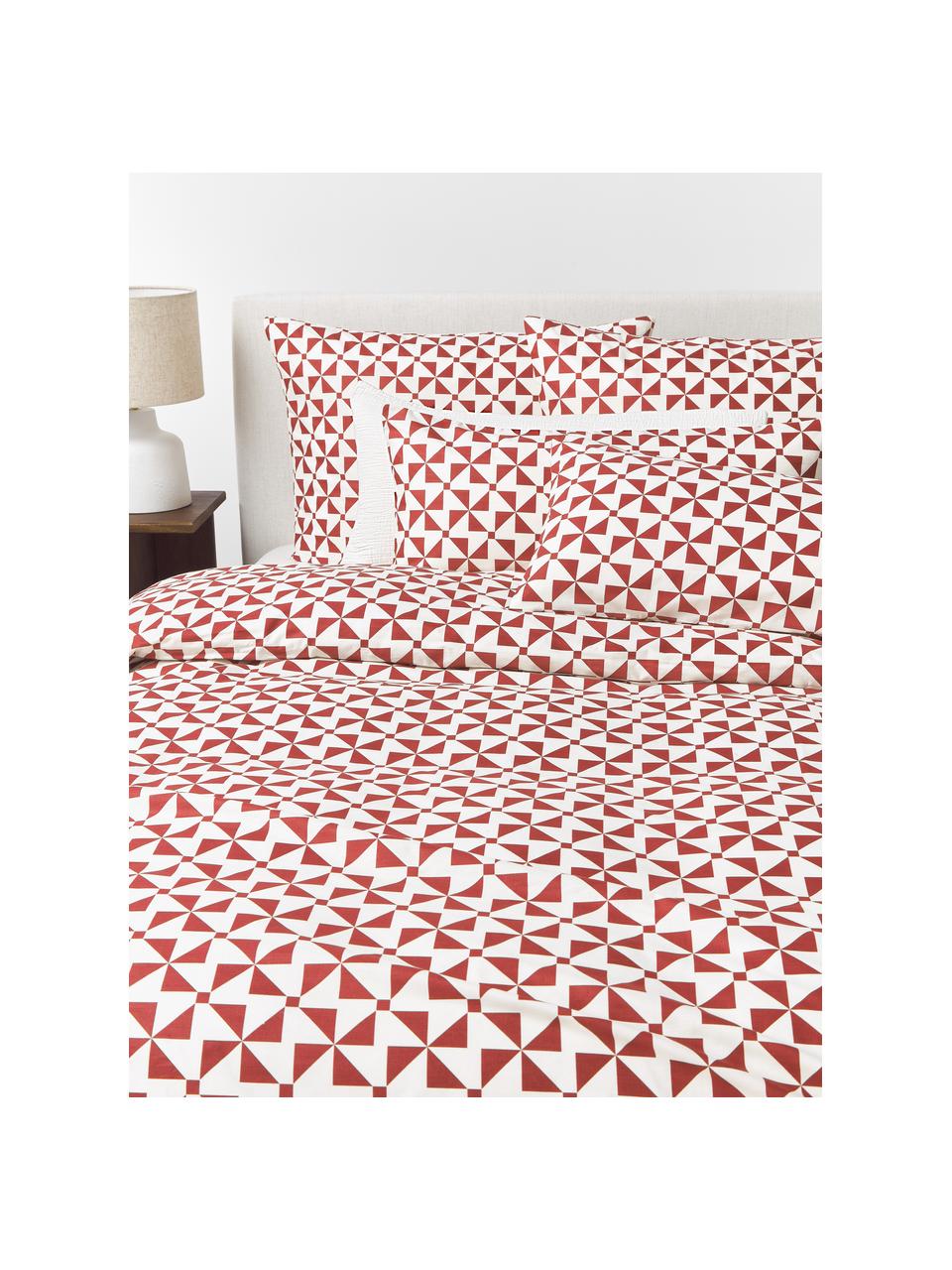 Poszewka na poduszkę z bawełny Benson, Czerwony, S 40 x D 80 cm
