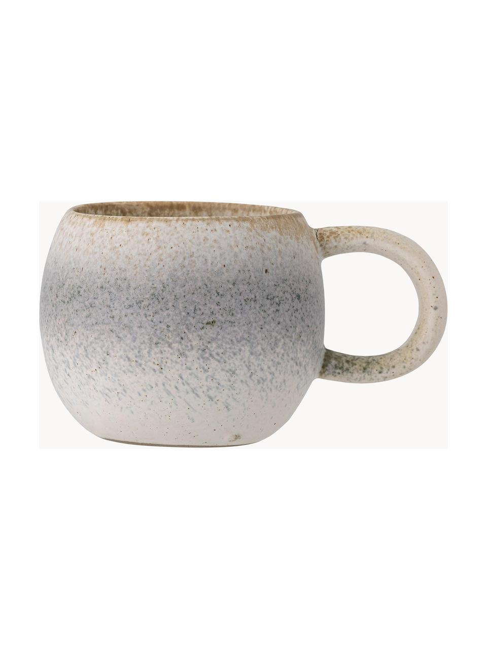 Tasse artisanale émaillée Elia, Grès cérame, Multicolore avec émail réactif, Ø 11 x haut. 9 cm, 480 ml