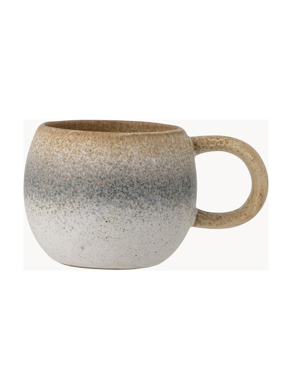 Handgemachte Tasse Elia mit reaktiver Glasur, Steingut, Bunt mit reaktiver Glasur, Ø 11 x H 9 cm, 480 ml