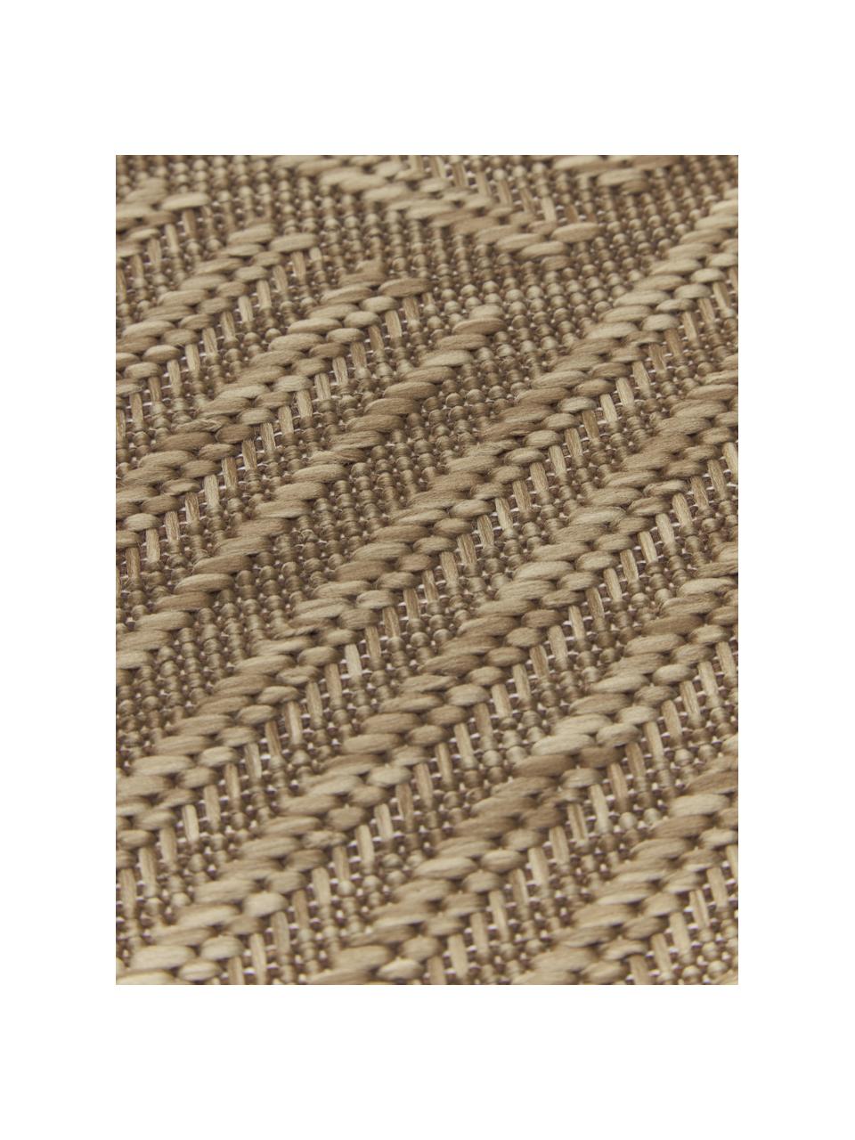 Tapis d'extérieur Ory, 100 % polypropylène, Beige, larg. 120 x long. 180 cm (taille S)