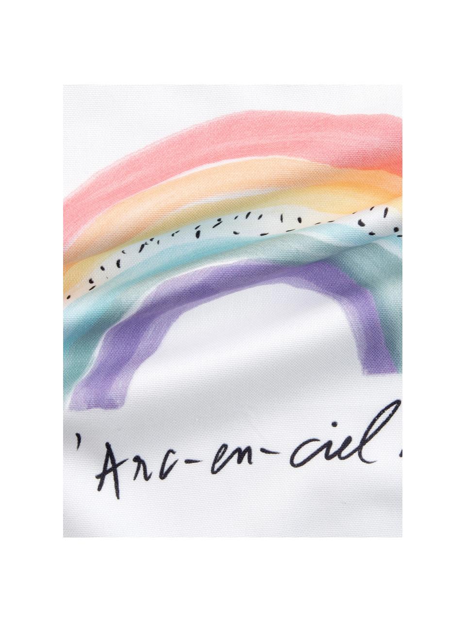 Designový povlak na polštář Rainbow od Kery Till, Bílá, více barev