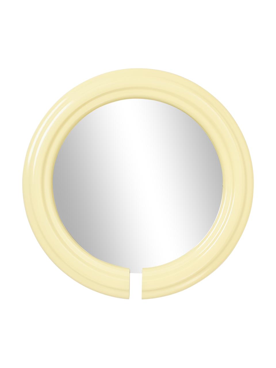 Okrúhle zrkadlo Mael, Žltá, Ø 75 cm