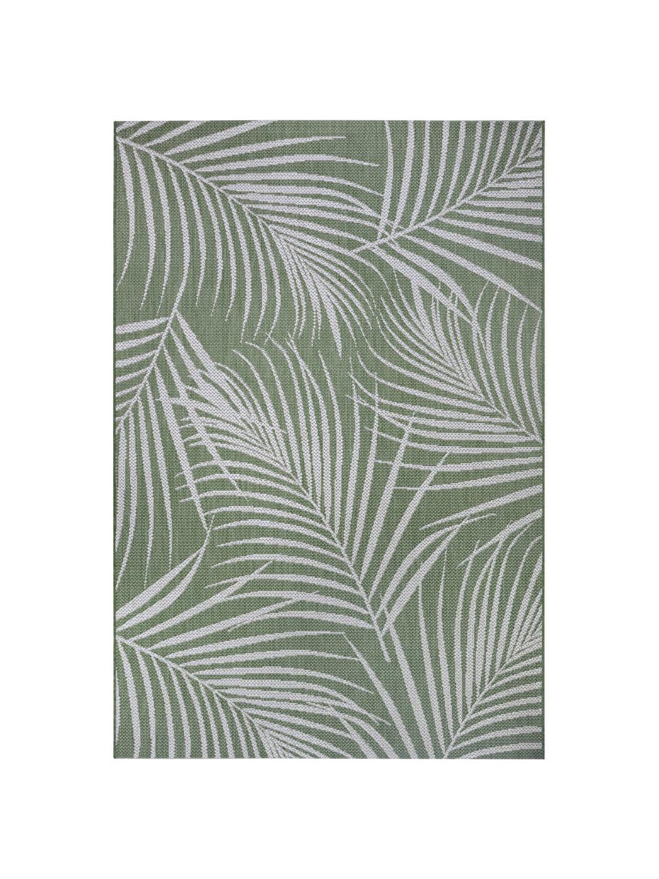 Tapis d'extérieur à motif de feuilles Vai, 100 % polypropylène

Le matériau est certifié STANDARD 100 OEKO-TEX®, 1002004, Centexbel, Vert, gris clair, larg. 80 x long. 150 cm (taille XS)