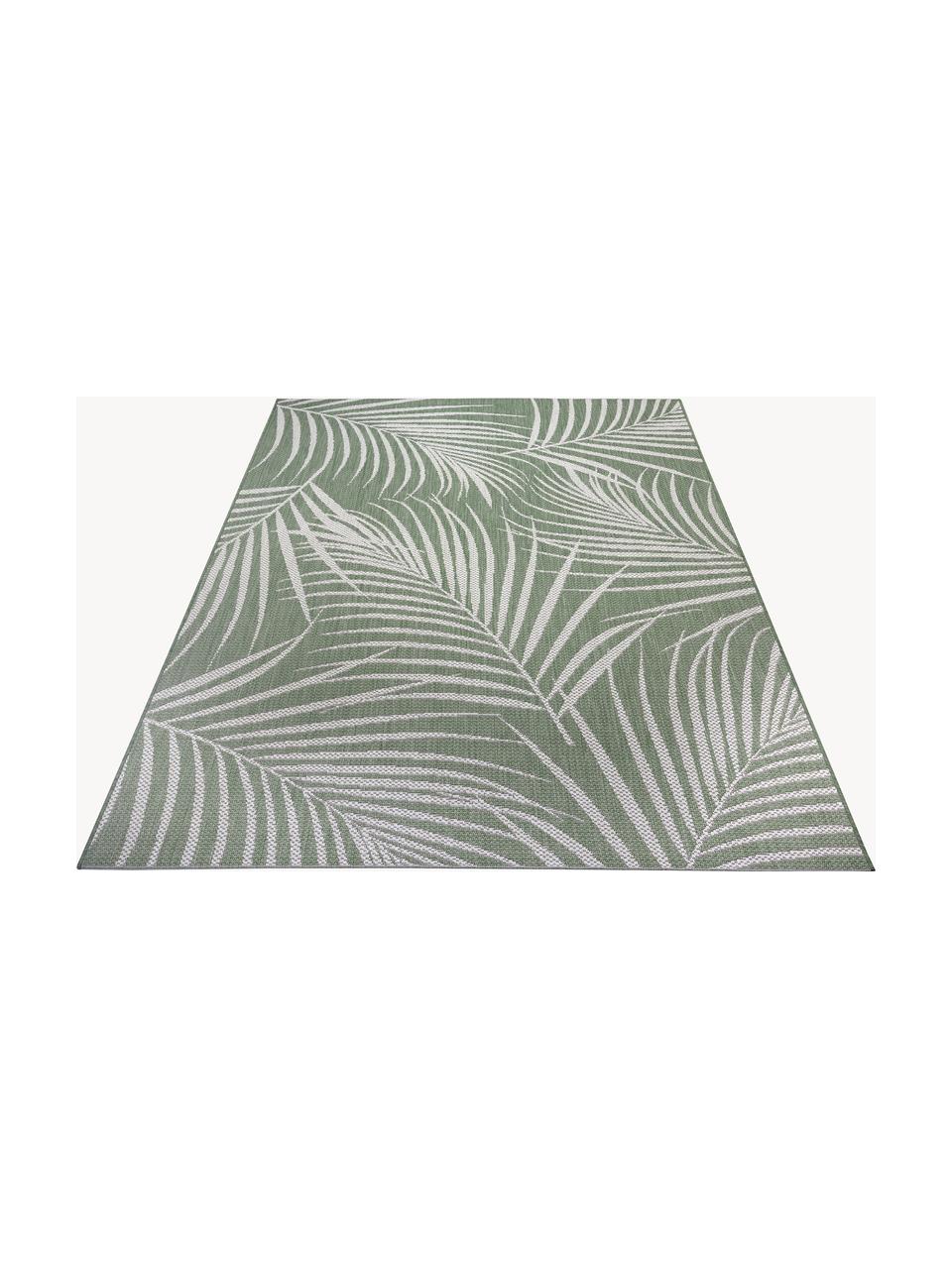 Tapis d'extérieur à motif de feuilles Vai, 100 % polypropylène

Le matériau est certifié STANDARD 100 OEKO-TEX®, 1002004, Centexbel, Vert, gris clair, larg. 80 x long. 150 cm (taille XS)