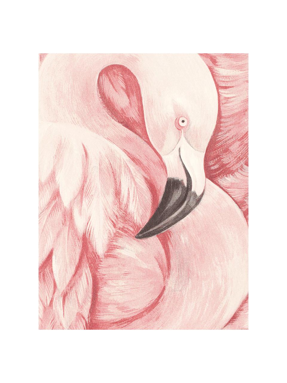 Carta da parati Pinky, Tessuto non tessuto, Tonalità rosa, Larg. 53 x Lung. 1005 cm