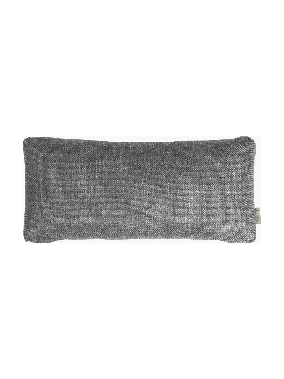 Cojín de exterior Grow, Funda: 100% poliéster, resistent, Gris oscuro, An 30 x L 60 cm