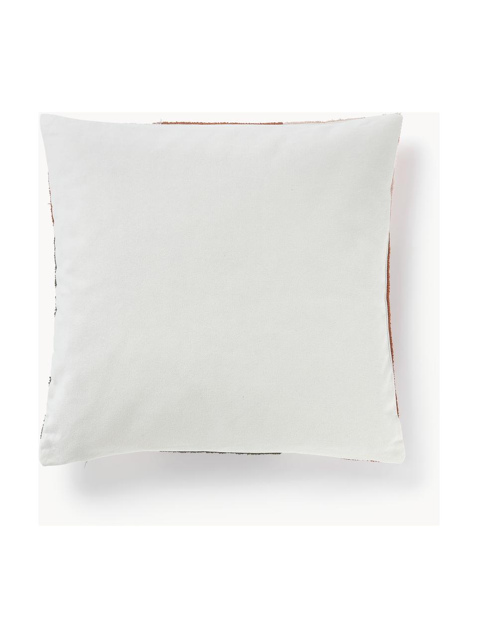 Housse de coussin 45x45 en coton Nomi, 100 % coton

Le matériau est certifié STANDARD 100 OEKO-TEX®, 21.HCN.72514, 22.HCN.34554, Hohenstein, Terracotta, pêche, vert olive, blanc cassé, larg. 45 x long. 45 cm