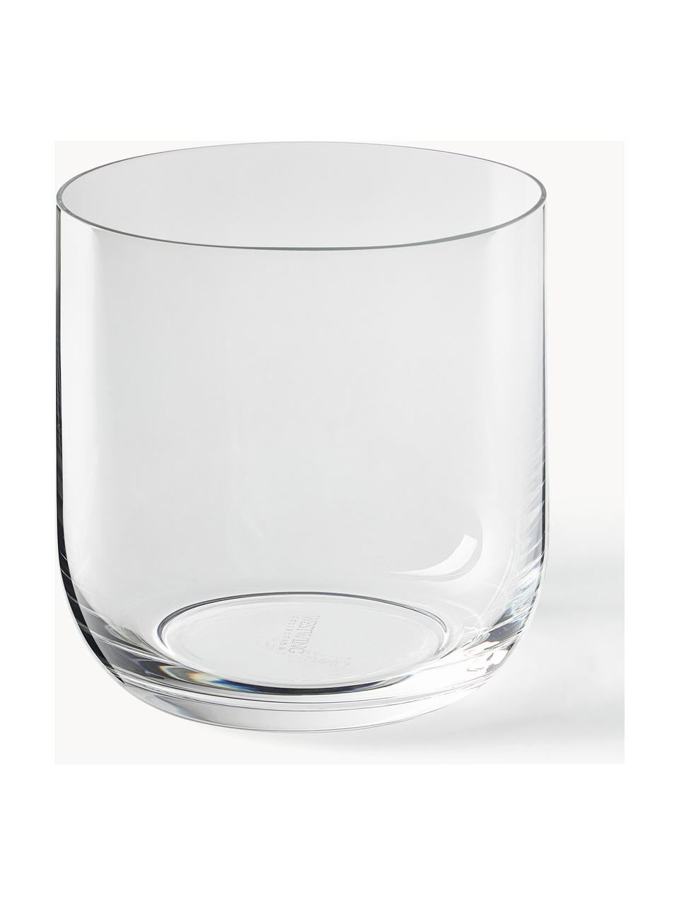 Poháre na vodu Eleia, 4 ks, Krištáľové sklo, Priehľadná, Ø 7 x V 9 cm, 330 ml