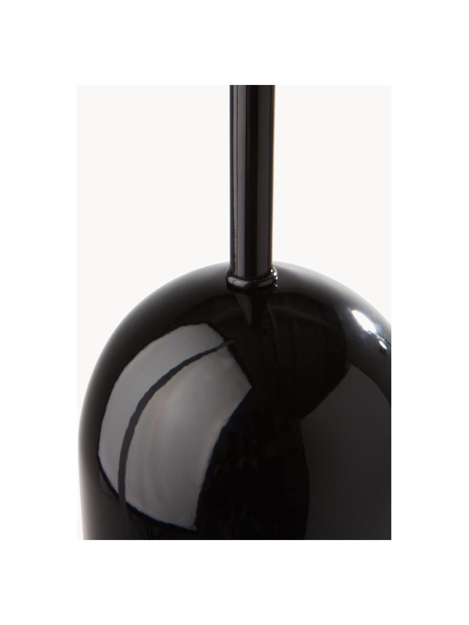 Malé závesné svietidlo Ara, Čierna, Ø 10 x V 15 cm