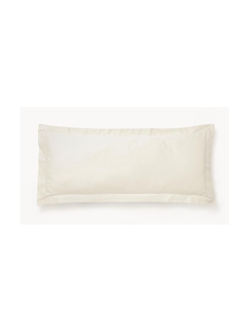Funda de almohada de satén Premium, Beige claro, An 45 x L 110 cm