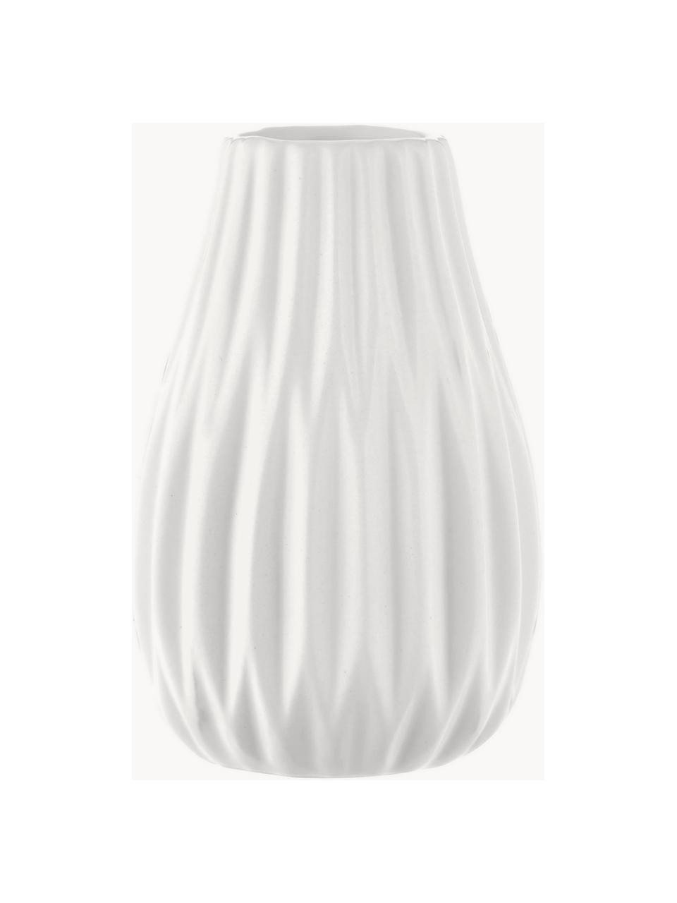 Petits vases en grès cérame Wilma, 3 élém., Grès cérame, Gris, noir, blanc, Lot de différentes tailles