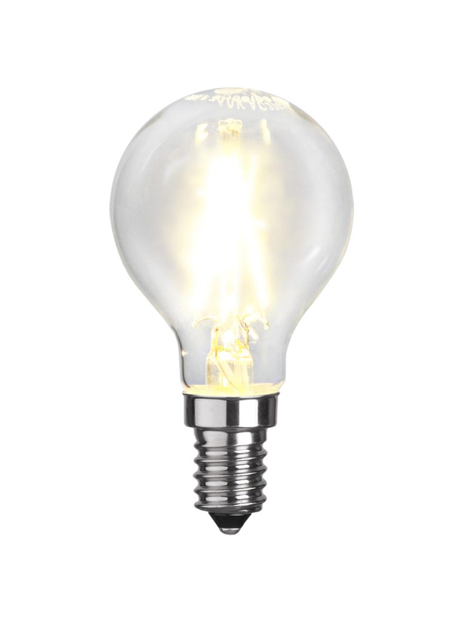 Ampoule (E14 - 250 lm) blanc chaud, 1 pièce, Transparent