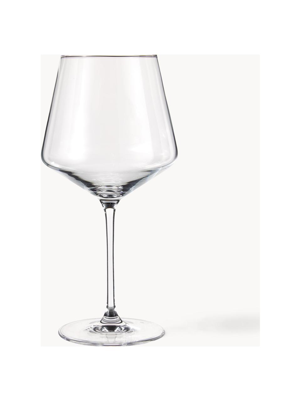 Bauchige Rotweingläser Burgunder Puccini, 6 Stück, Teqton®-Glas, Transparent, Ø 11 x H 23 cm, 730 ml