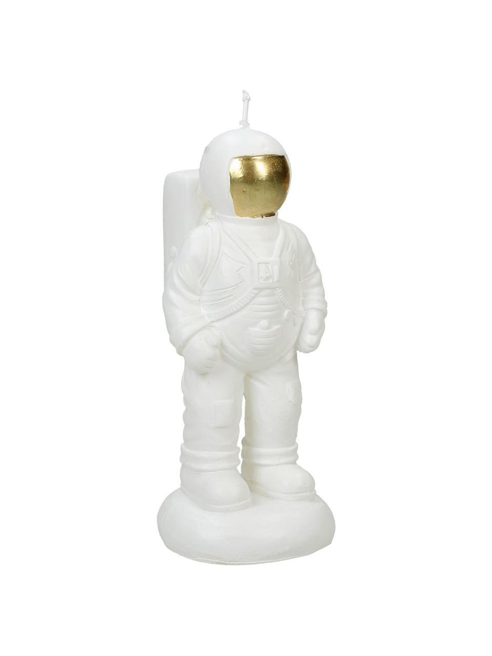 Vela Astronaut, Parafina, Blanco, An 7 x Al 14 cm