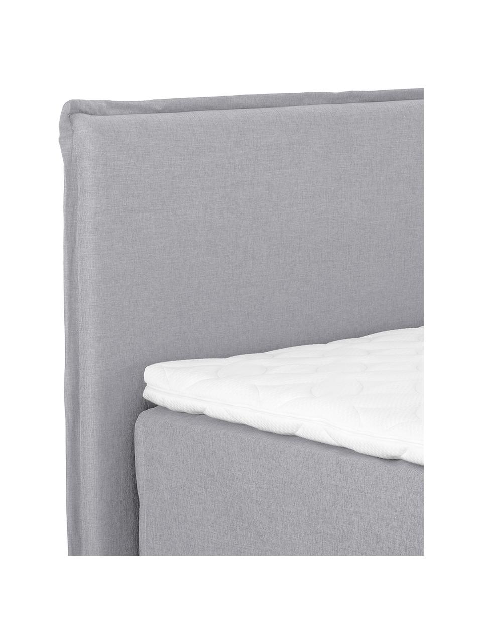 Lit Boxspring Premium Violet, Gris