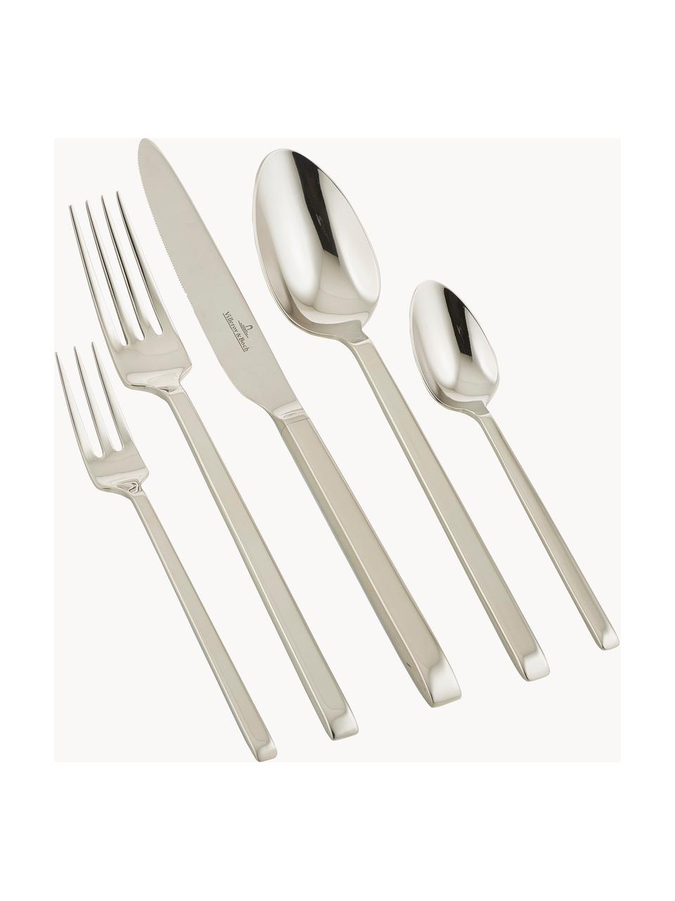 Set 30 posate argentate dal design raffinato La Classica 6 persone