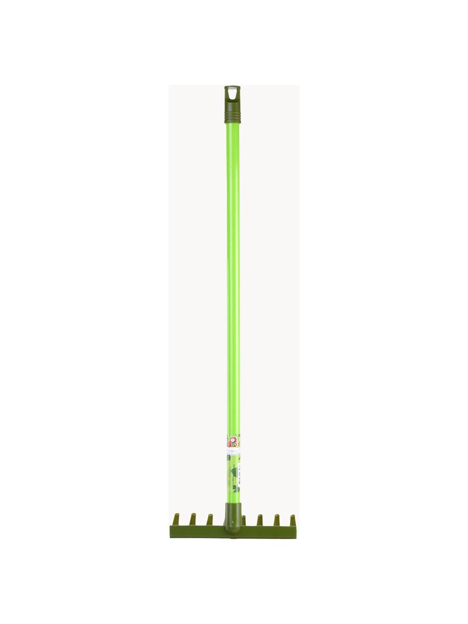 Dětské hrábě Little Gardener, Umělá hmota (PP, PVC), Odstíny zelené, Š 20 cm, V 70 cm