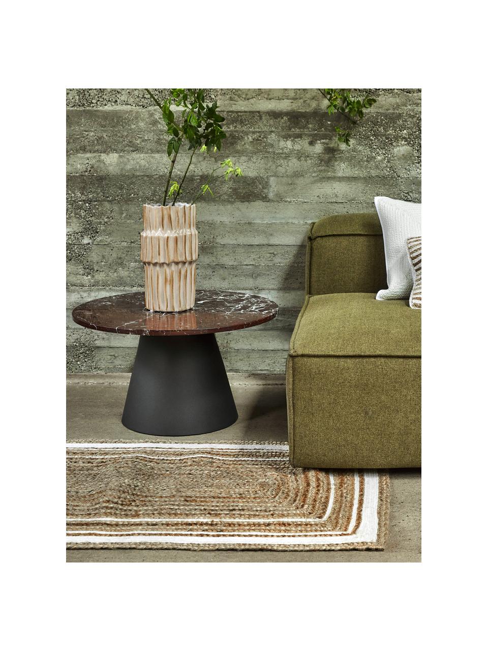 Ručne tkaný jutový behúň Clover, 100 % juta

Certifikát Oeko- Tex, Standard 100,  1. trieda, Hnedá, biela, Š 80 x D 250 cm
