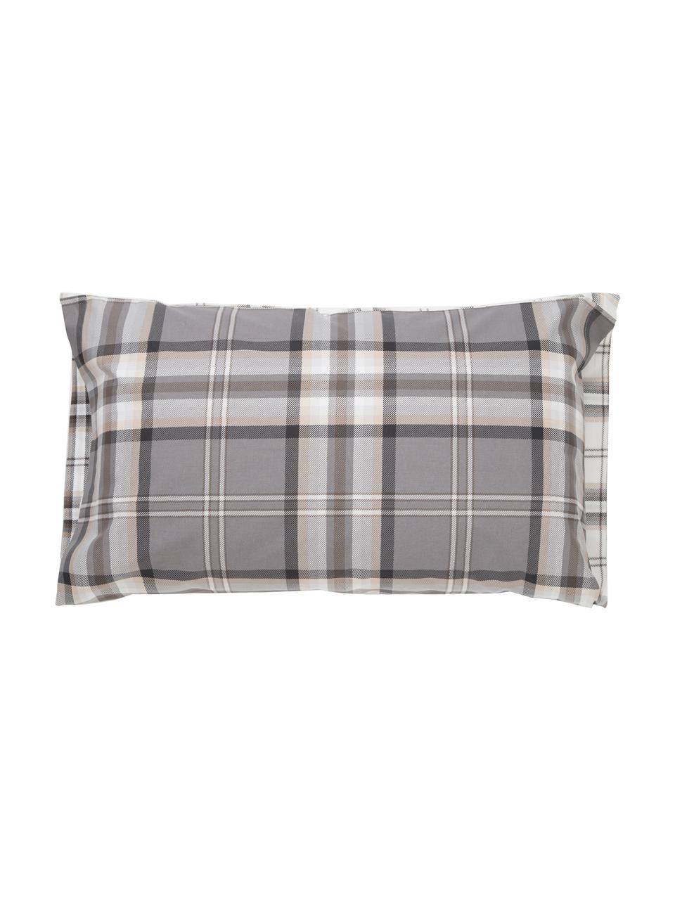 Fundas de almohada Kelso, 2 uds., 50 x 85 cm, Algodón
El algodón da una sensación agradable y suave en la piel, absorbe bien la humedad y es adecuado para personas alérgicas, Gris, beige, blanco, An 50 x L 85 cm