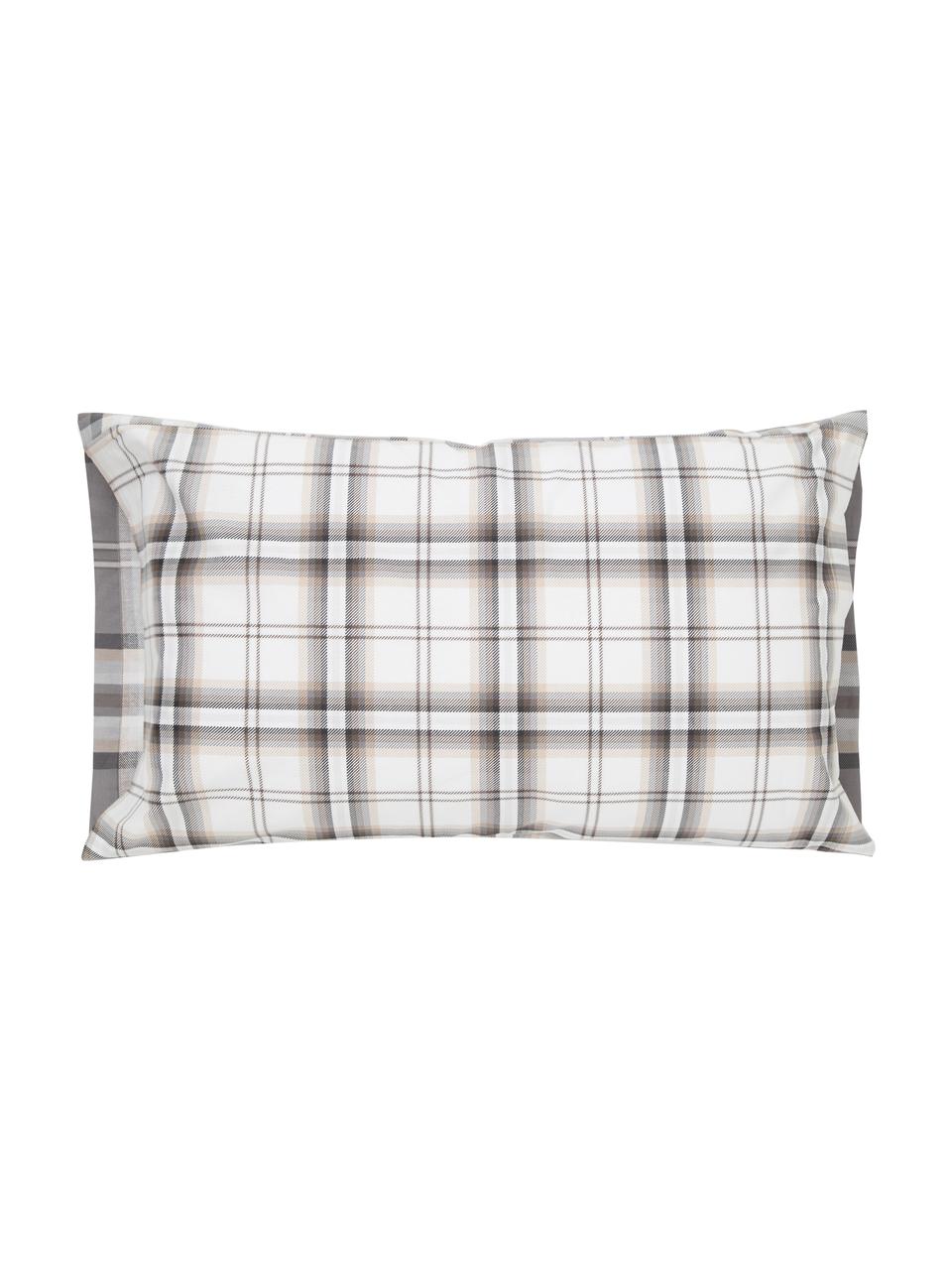 Fundas de almohada Kelso, 2 uds., 50 x 85 cm, Algodón
El algodón da una sensación agradable y suave en la piel, absorbe bien la humedad y es adecuado para personas alérgicas, Gris, beige, blanco, An 50 x L 85 cm