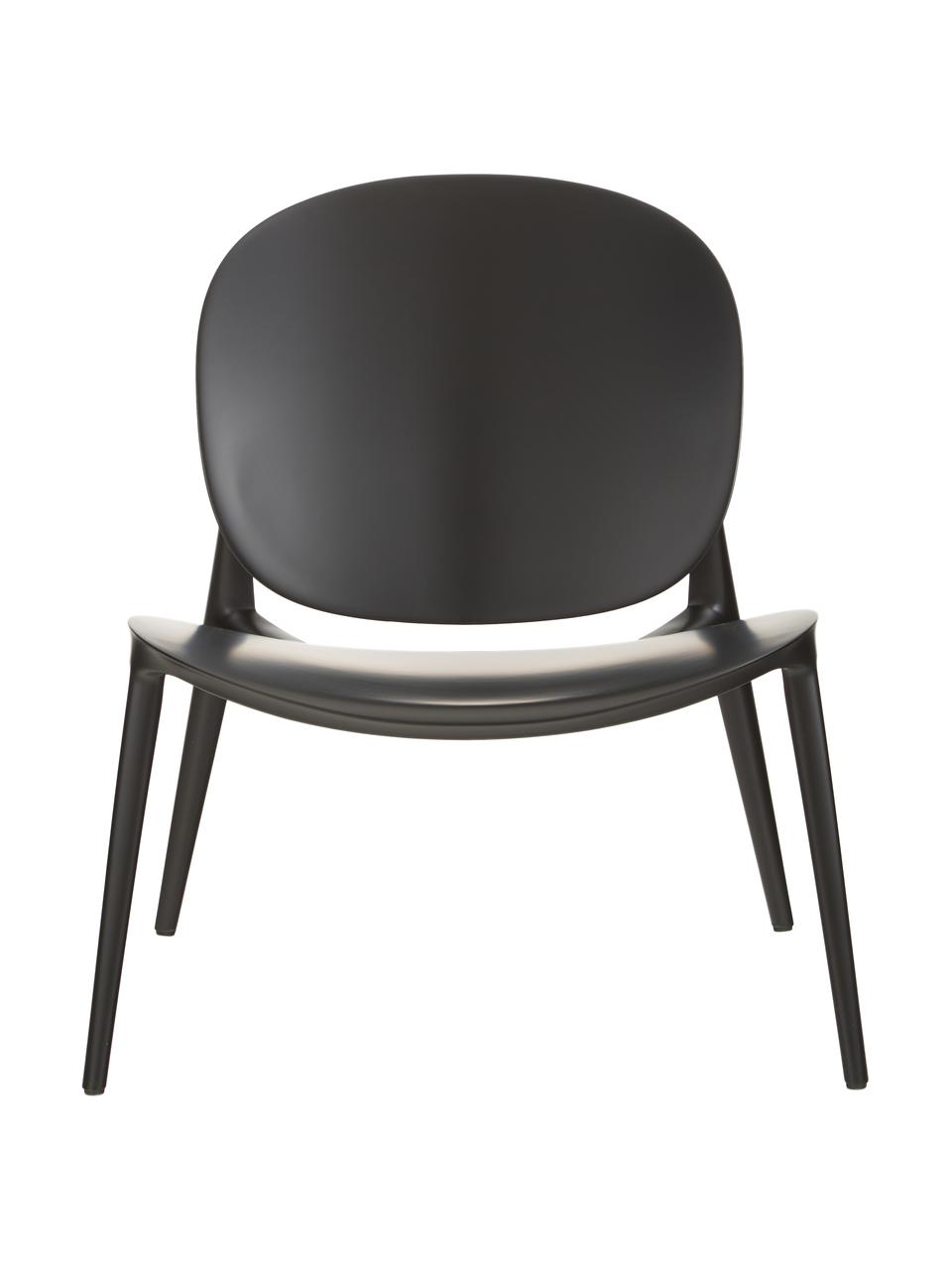 Sillón de plástico Be Bop, Polipropileno modificado, Negro, An 69 x F 62 cm