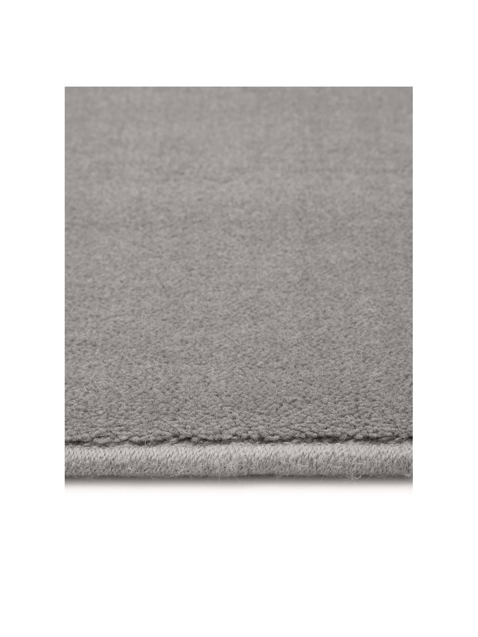 Wollteppich Ida in Grau, Flor: 100% Wolle, Grau, B 80 x L 150 cm (Grösse XS)