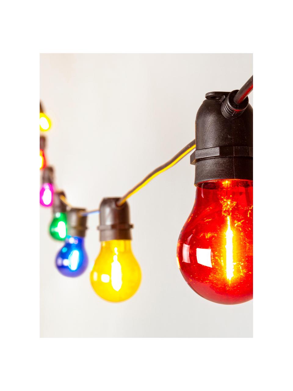Lichtslinger Colors, 840 cm, Lampions: kunststof, Multicolour, L 840 cm