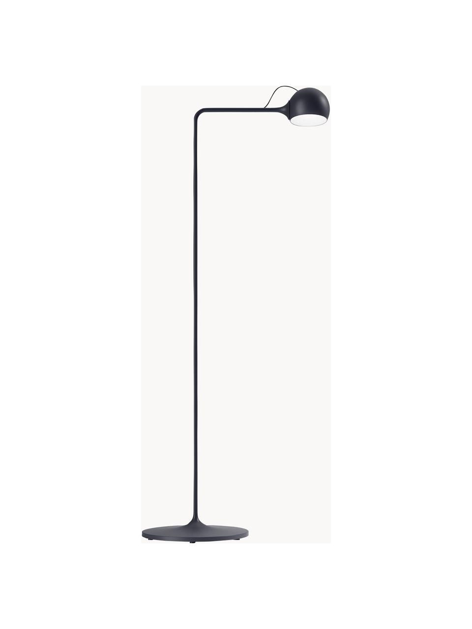 Malá nastaviteľná LED lampa na čítanie Ixa, stmievateľná, Antracitová, V 105 cm