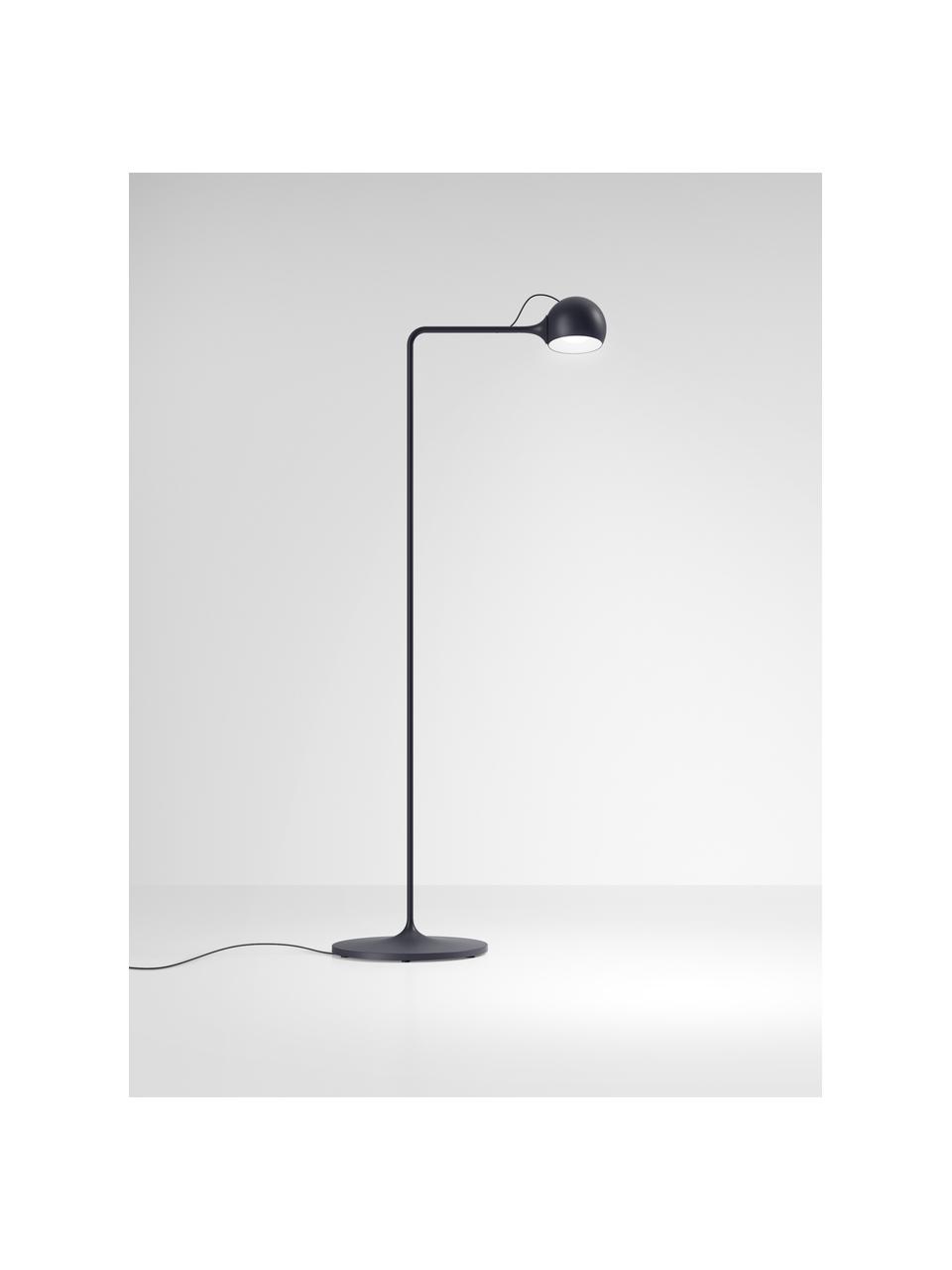 Malá nastaviteľná LED lampa na čítanie Ixa, stmievateľná, Antracitová, V 105 cm