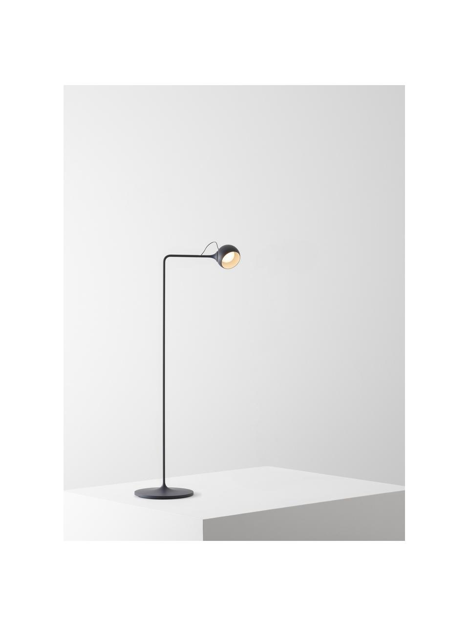 Malá nastaviteľná LED lampa na čítanie Ixa, stmievateľná, Antracitová, V 105 cm