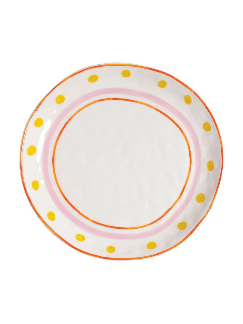 Set 4 piatti da colazione in porcellana Boavista, Porcellana smaltata, Multicolore, Ø 22 cm