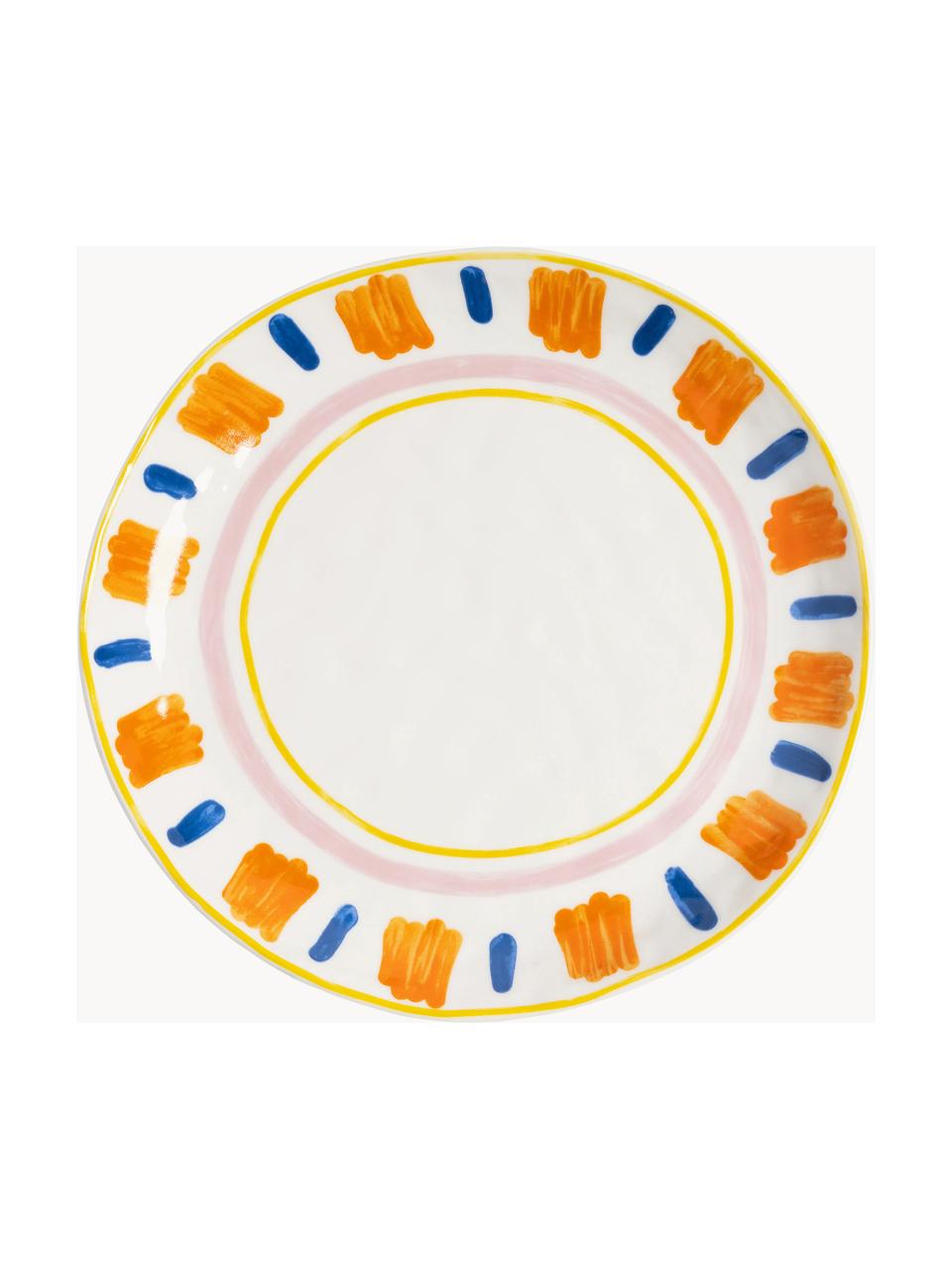 Assiettes à dessert en porcelaine Boavista, 4 élém., Porcelaine émaillée, Multicolore, Ø 22 cm