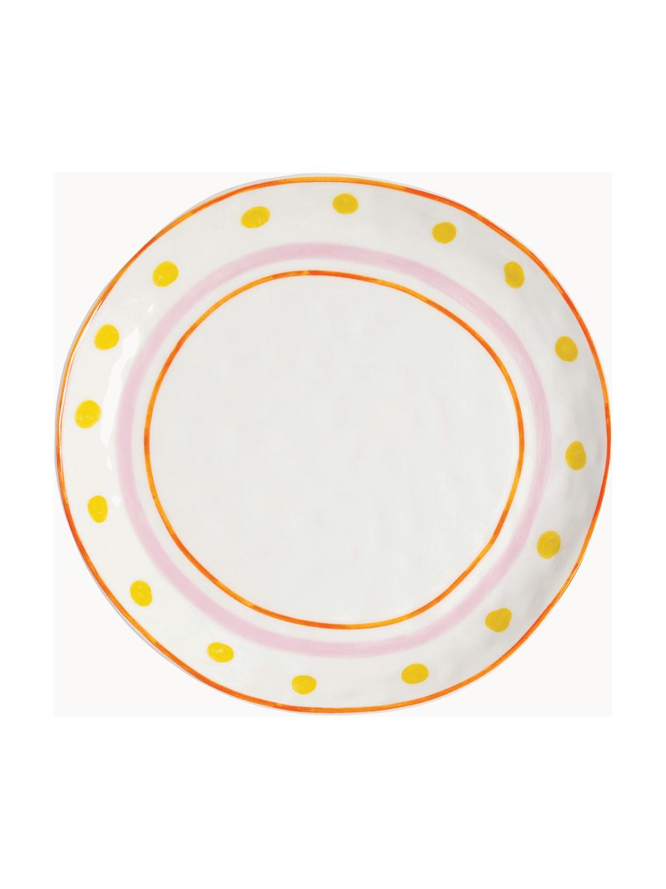 Set de platos postre de porcelana Boavista, 4 uds., Porcelana esmaltado, Multicolor, Ø 22 cm