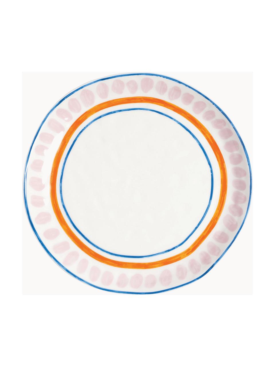 Komplet talerzy śniadaniowych z porcelany Boavista, 4 elem., Porcelana glazurowana, Wielobarwny, Ø 22 cm