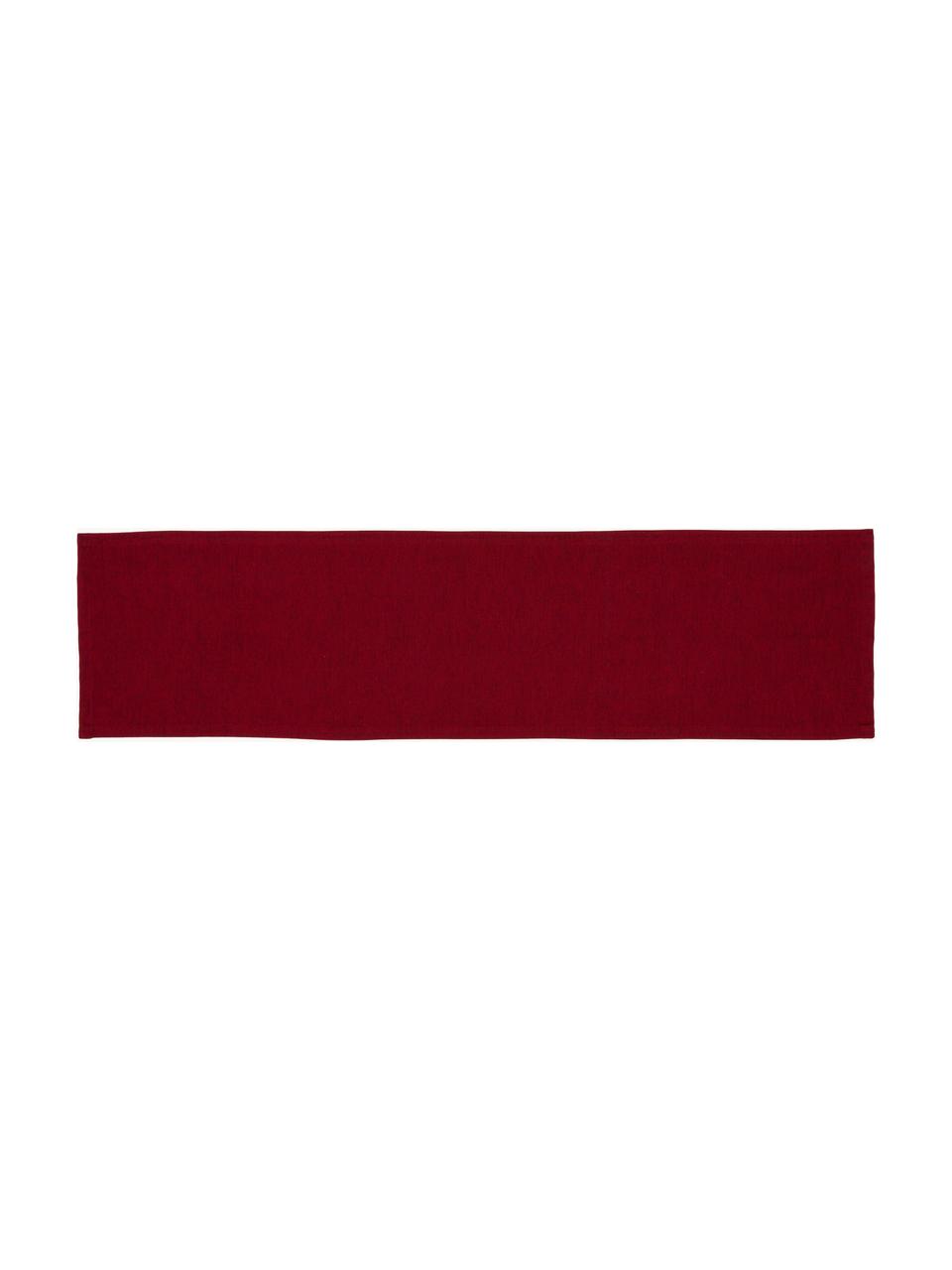 Chemin de table Riva, 55 % coton, 45 % polyester

Le matériau est certifié STANDARD 100 OEKO-TEX®, 14.HIN.40536, HOHENSTEIN HTTI, Rouge, larg. 40 x long. 150 cm