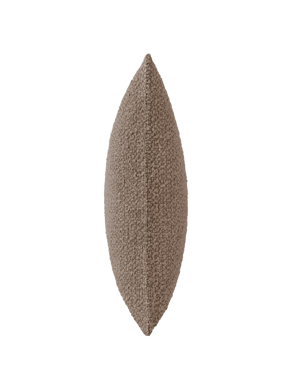 Bouclé-Kissenhülle Coda in Taupe, 97% Polyester, 3% Acryl, Taupe, B 50 x L 50 cm