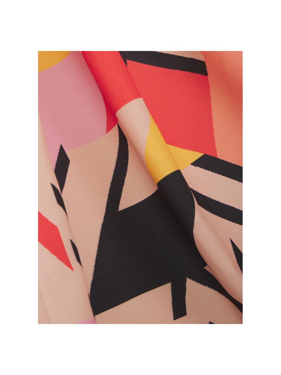 Hangmat Arti met gekleurd patroon, Polyester, Roze, oranje, rood, zwart, B 80 x L 180 cm