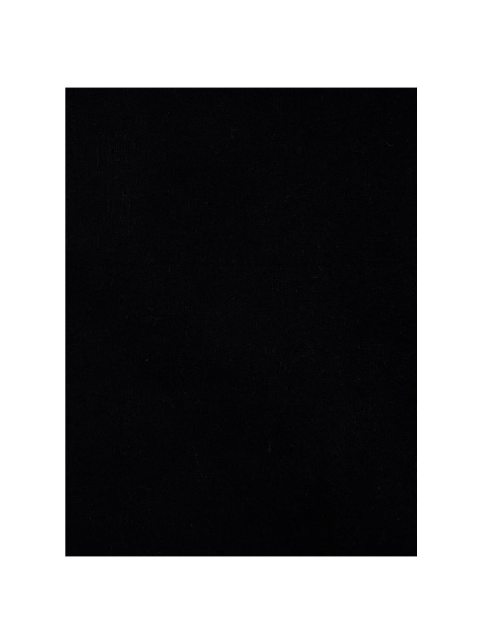 Vyšívaný povlak na polštář Leya, Černá, více barev