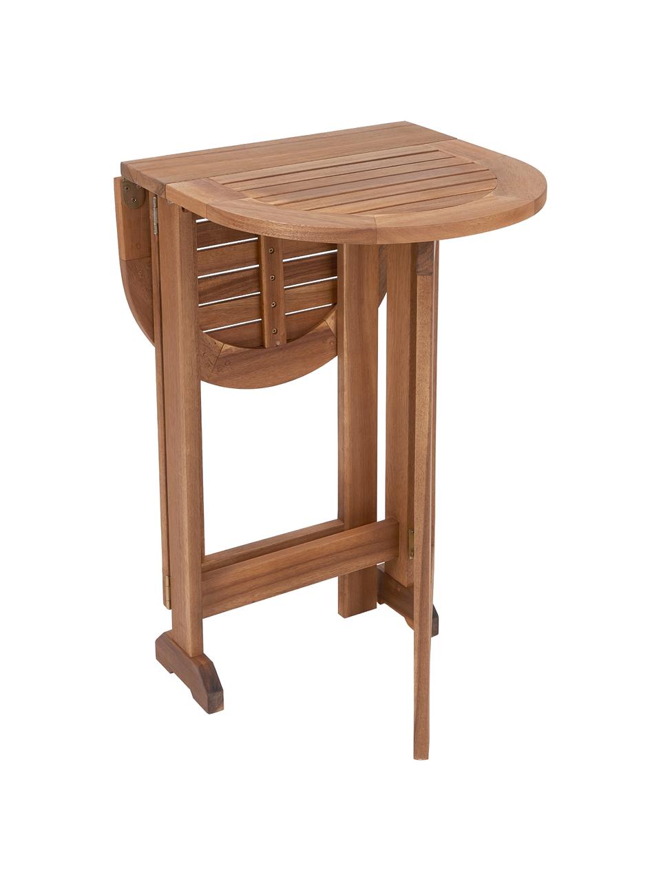 Table de balcon bois d'acacia, pliable Wings | Westwing