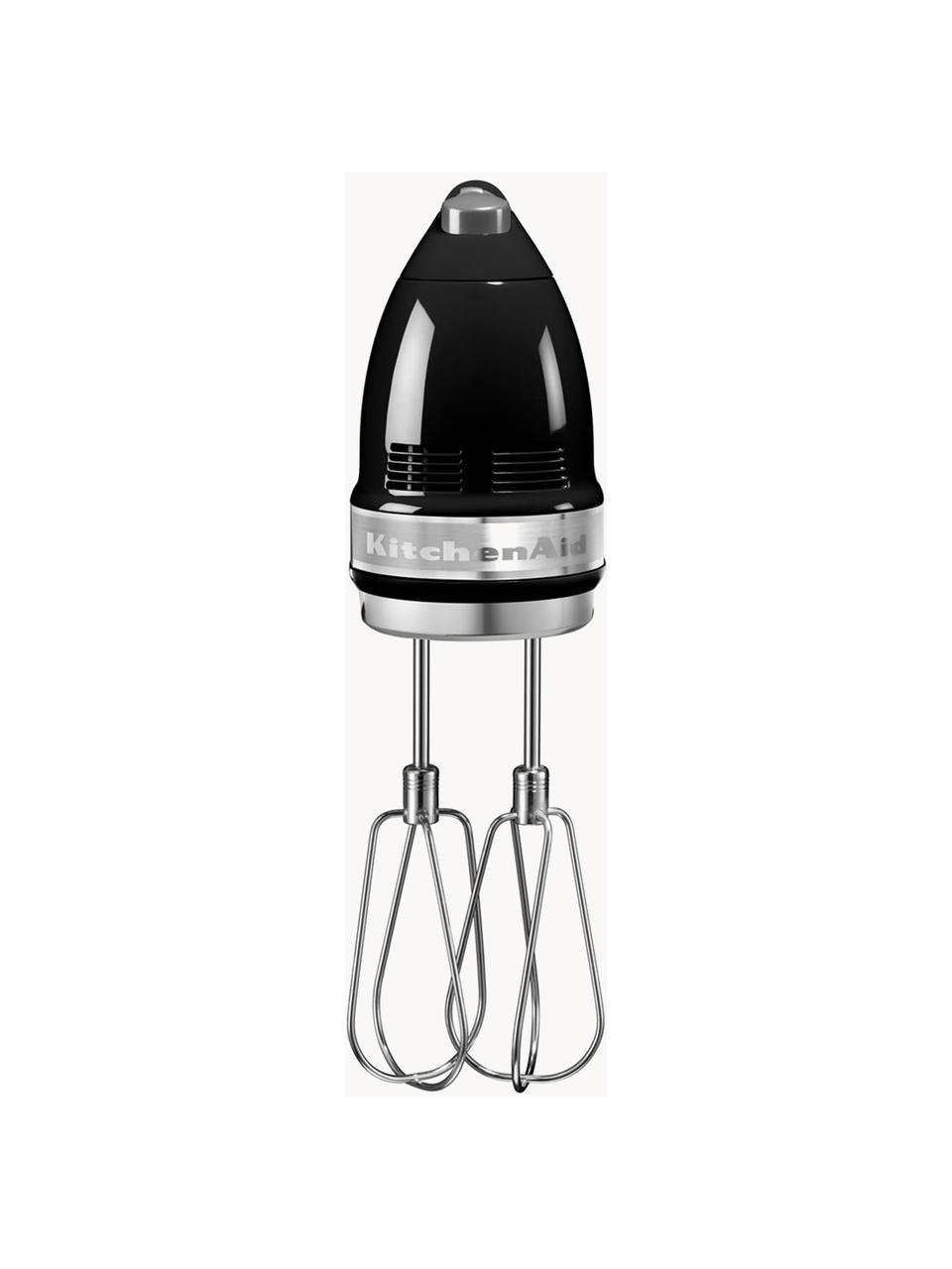 Handrührgerät KitchenAid, Gehäuse: Kunststoff, Schwarz, glänzend, B 15 x H 20 cm