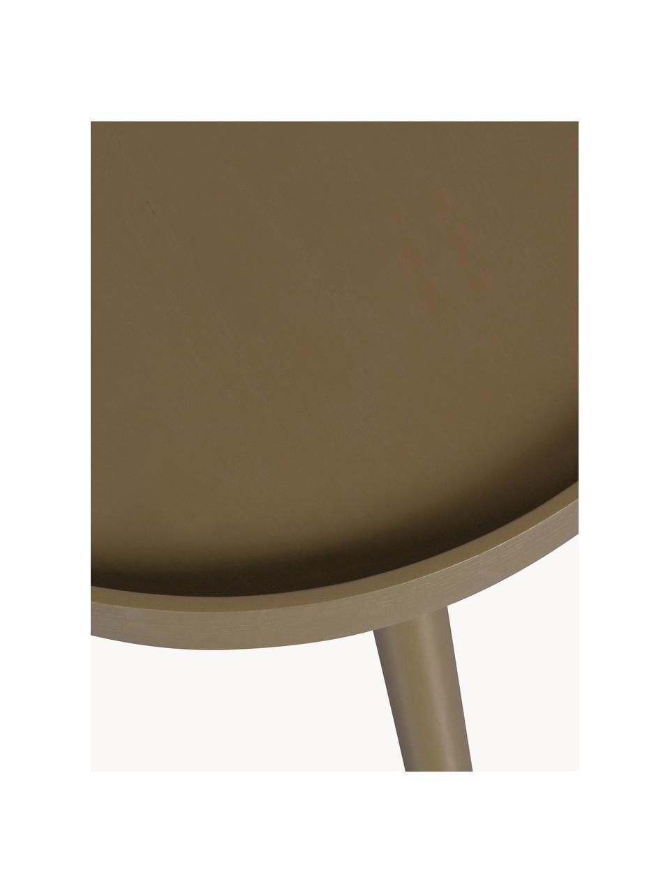 Drevený pomocný stolík v organickom tvare Mae, Drevo, Š 61 x V 40 cm