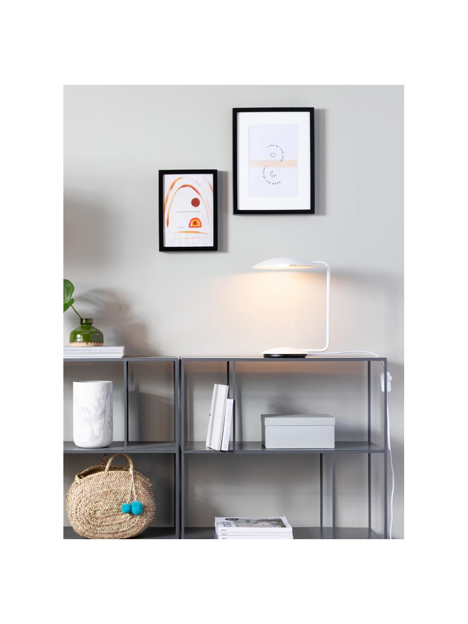 Stolová lampa Pixie, Biela, Š 25 x V 39 cm