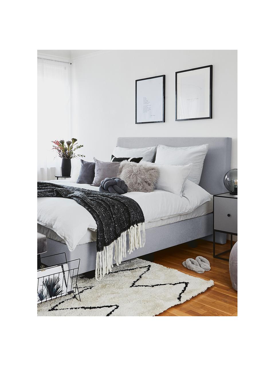 Lit Boxspring Premium Eliza, Gris