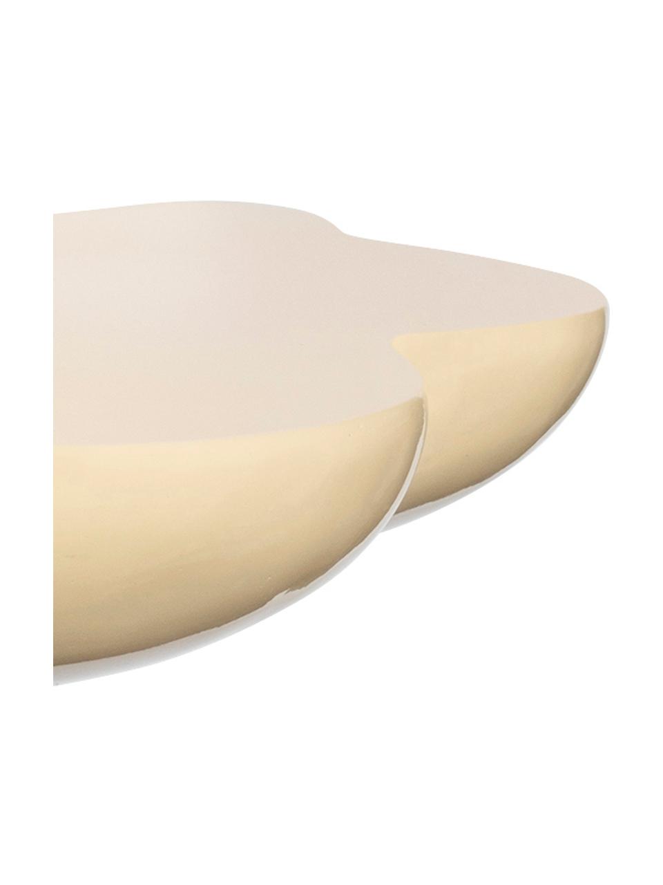 Estante de pared Funghi, Poliresina, Beige, An 32 x F 16 cm